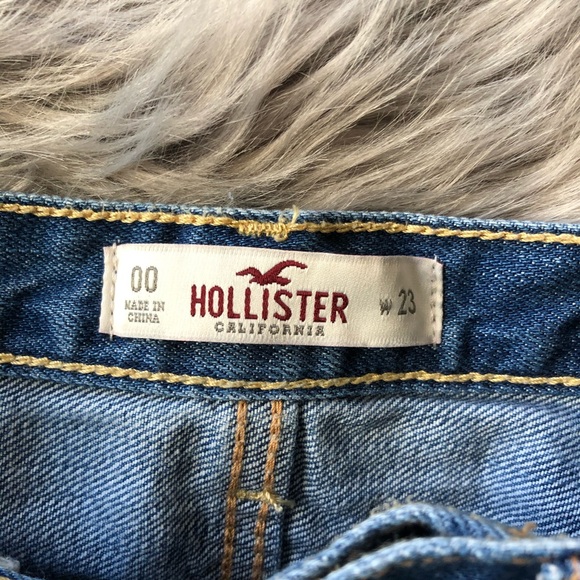 Hollister high-waists distressed denim shorts - Picture 4 of 8